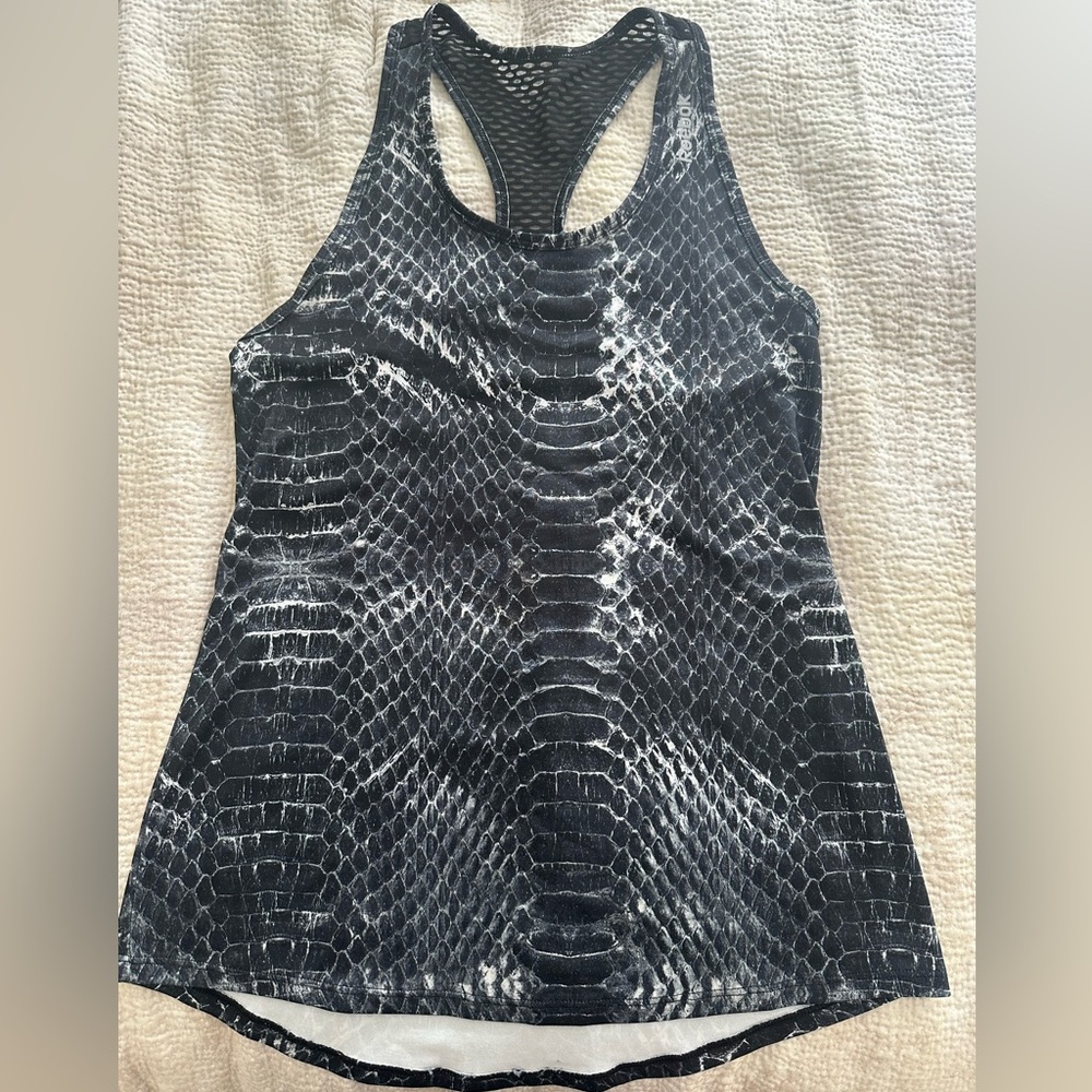 NWOT |Reebok| Snake Print Tank Top